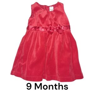 ✅4/25$✅ Carter's Red‎ Formal Kids Dress